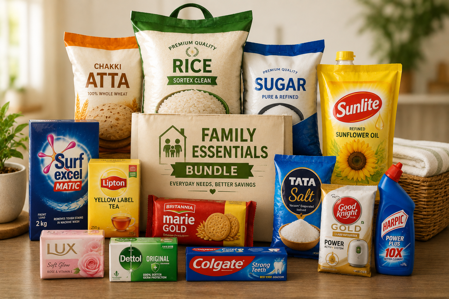 OCK ഫാമിലി ബണ്ഡൽ ഓഫർകുകൾ - Family Essentials Bundle