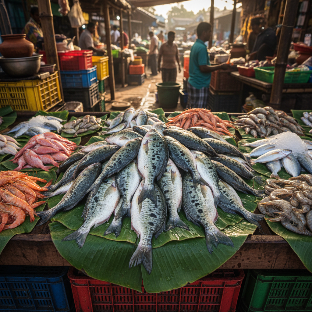Fresh Market Karimeen Pearl Spot - OCK Kerala Market Fish